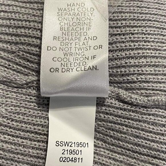 J. Jill Large Gray Top Tunic Crew Neck - Picture 6 of 6